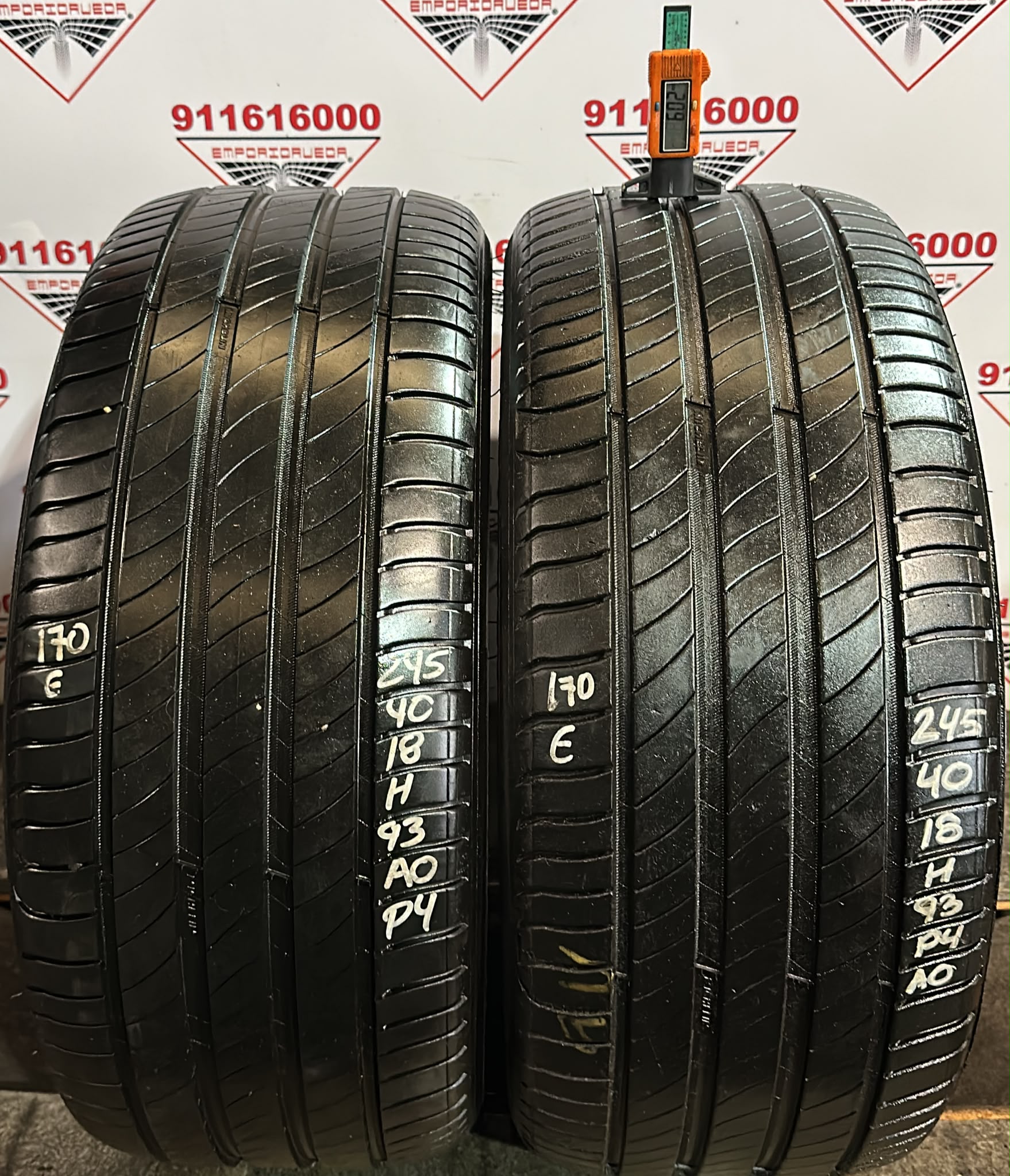 MICHELIN PRIMACY 4 USADO  245/40 R18 93 H